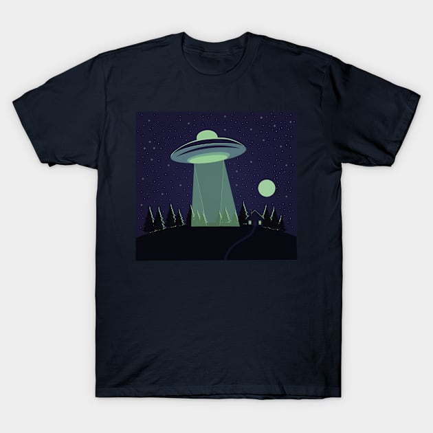 UFO unidentified flying object T-Shirt by JeLoTall